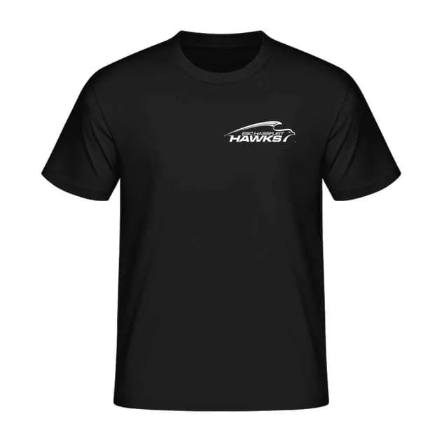 ESC Hassfurt - T-Shirt Schwarz / Druck Weiss  #1